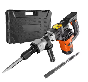 1400 W:n purkuvasara, sähköinen poravasara, raskaaseen käyttöön, 2900 BPM, betonivasara, 2 kpl talttoja, terät ja pihaus 