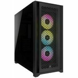 Lian Li Vector V100 MINI -tietokonekotelo (Micro-ATX, karkaistu lasi) - musta