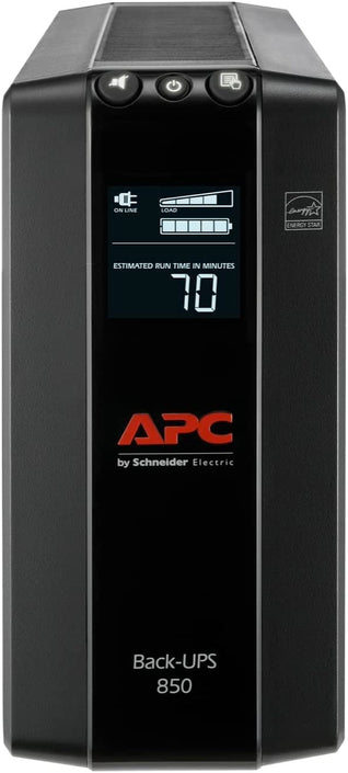 Back-Ups Pro 850VA UPS Battery Backup & Surge Protector, BX850M Backup Battery Power Supply