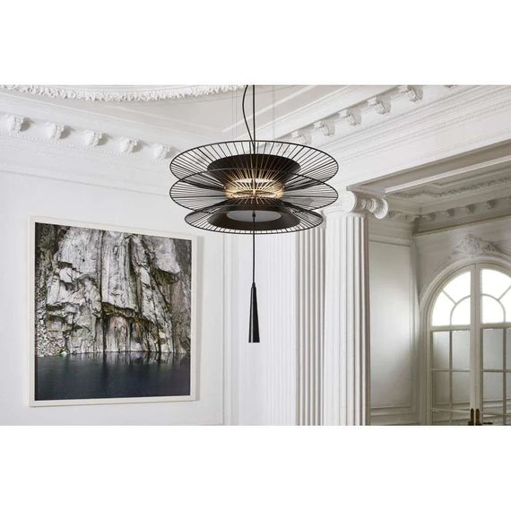 Gravity 2 riipusvalaisin musta - Forestier