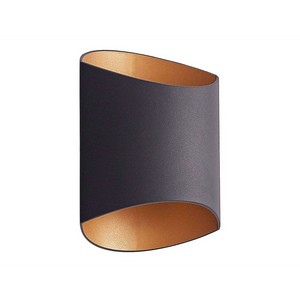 Vilja seinävalaisin musta/kulta - Archchio