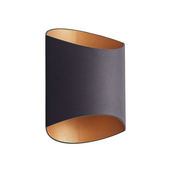 Vilja seinävalaisin musta/kulta - Archchio