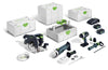 FESTOOL akkukäyttöinen yhdistelmäsarja puurakentamiseen HKC 55/TPC 18/AGC 18/TB M 137 578025