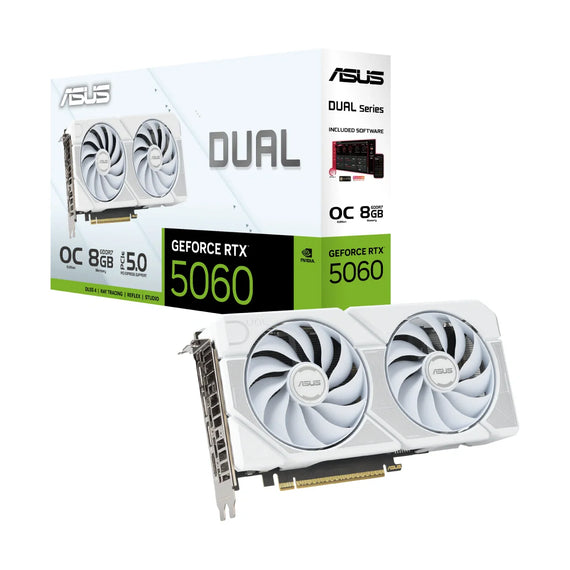 ASUS Dual GeForce RTX 5060 Black OC Edition 8GB GDDR7 -näytönohjain