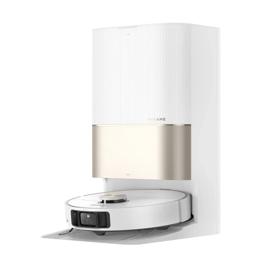 Dreame X40 Ultra robotti-imuri – Älykäs pölynimuri ja moppi automaattisella puhdistuksella (valkoinen)