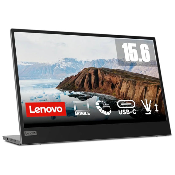 Lenovo L15 -näyttö 15,6" Full HD LED -mustaharmaa