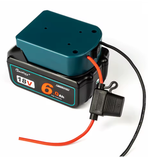 Ulkoinen akkuadapteri Makitan 14,4 V/18 V akuille