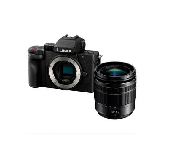 Digitaalinen peilitön kamera Panasonic Lumix G100D ja 12-60 mm objektiivi