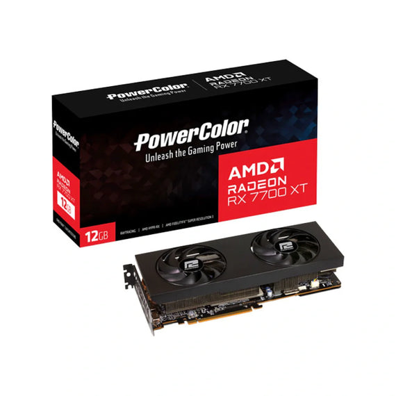 PowerColor AMD Radeon RX 7700 XT 12 Gt GDDR6 -näytönohjain