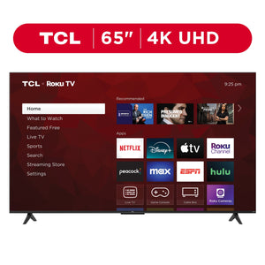 65” Class S4 (65S451) 4K UHD HDR Smart TV with Roku TV