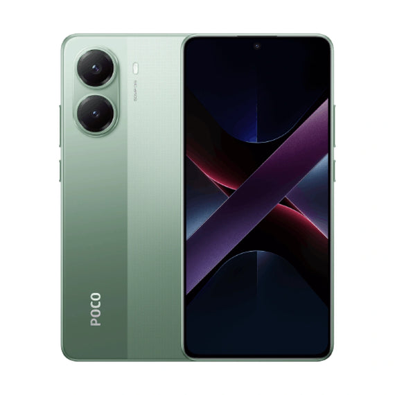 Xiaomi POCO X7 Pro 5G -älypuhelin – 8 Gt RAM-muistia, 256 Gt tallennustilaa (vihreä)