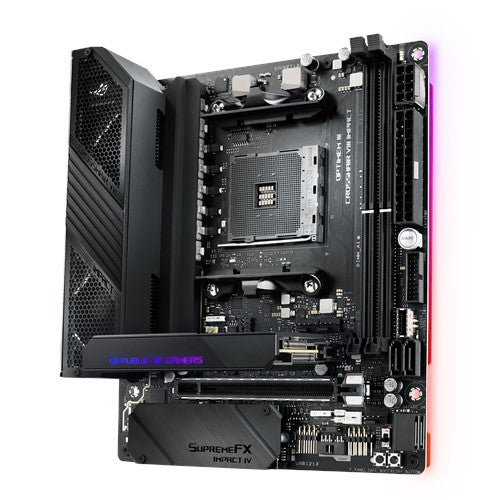 ASUS ROG Crosshair VIII Impact -emolevy – AMD X570, AM4, Mini-DTX, DDR4, PCIe 4.0