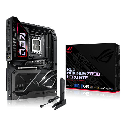 ASUS ROG Maximus Z890 Hero BTF -emolevy – Intel Z890, LGA1851, ATX, DDR5, HDMI, Thunderbolt 4