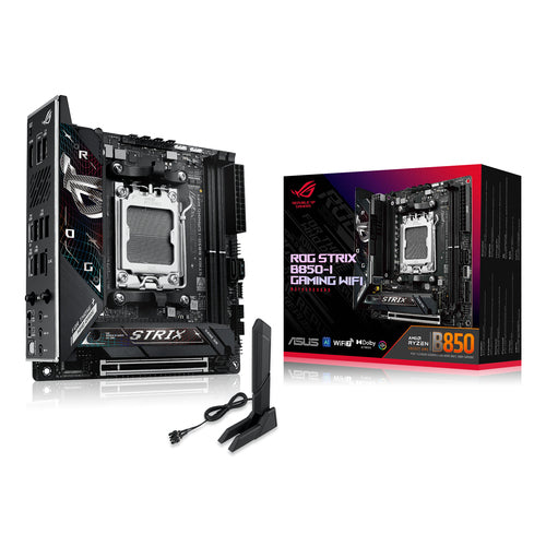 ASUS ROG Strix B850-I Gaming WiFi-emolevy – AMD B850, AM5, Mini-ITX, DDR5, PCIe 5.0