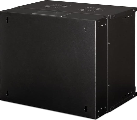 Digitus Rack Digitus 9HE -seinäkiinnitys SOHO Pro musta ilman johtoa.