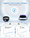 Magnetic Wireless Charger Compatible for Iphone: Fodable 3 in 1 Charging Station Compatible for 17 16 15 14 13 12 Pro Max plus & Airpod, Travel Essentials