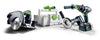 FESTOOL akkukäyttöinen yhdistelmäsarja puurakentamiseen HKC 55/TPC 18/AGC 18/TB M 137 578025
