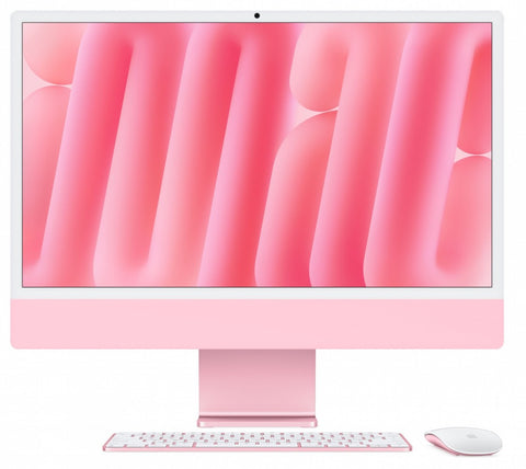 Apple iMac 24” (M4, 10-ytiminen suoritin/10-ytiminen näytönohjain) – 16 Gt:n yhdistetty muisti, 256 Gt:n SSD, vaaleanpunainen