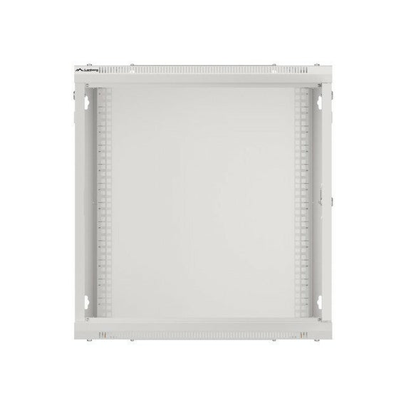 Seinälle asennettava räkki 19 tuumaa 12U 600x600 mm harmaa