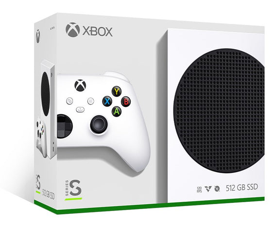 Microsoft Xbox Series S -konsoli – 512 Gt:n SSD, Wi-Fi, valkoinen