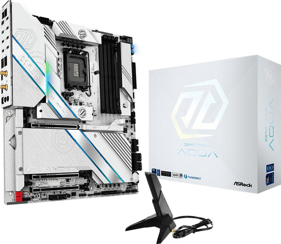 ASRock Z890 Taichi AQUA -emolevy – Intel Z890, LGA1851, ATX, DDR5, USB-C (ensiluokkainen vesijäähdytys)