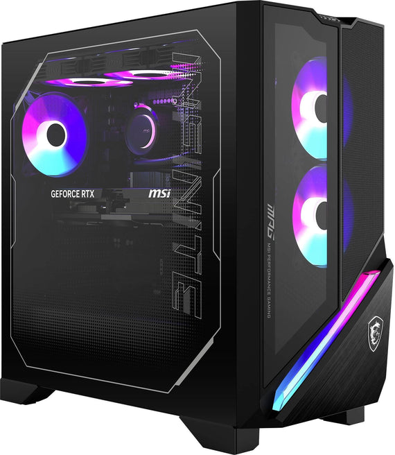 MSI MPG Infinite X3 AI -pelitietokone (2NVZ9-032AT) – Windows 11 Home, musta