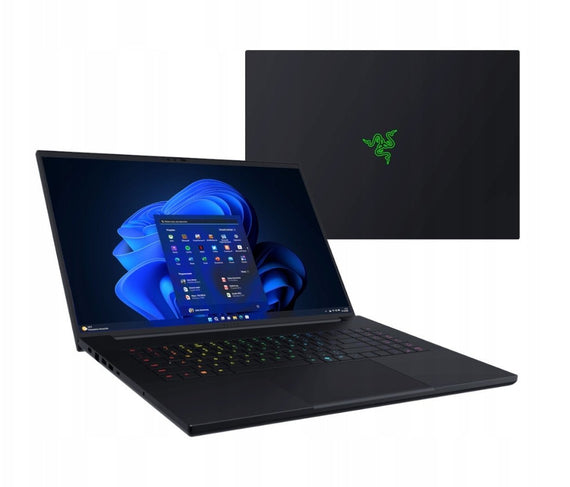 Razer Blade 18 -pelikannettava – kaksoisnäyttöinen UHD+ 240Hz / FHD+ 440Hz, Intel Core Ultra 9 275HX, RTX 5080, 32 Gt RAM, 1 Tt SSD