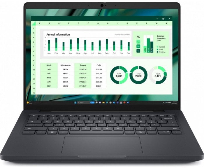 Dell Pro Max 14 -työasema (MC14250) – Core Ultra 7 265H, 16 Gt RAM-muistia, 512 Gt SSD-levy, Intel Arc, 14” FHD+ -näyttö, Windows 11 Pro, vPro (3 vuoden tuki)