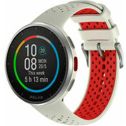 Polar Pacer Pro – Valkoinen/Punainen (SL)