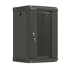 Seinälle asennettava räkkikaappi 10 tuumaa 9U 300x300 musta